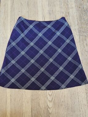 Worthington Plaid A-line Skirt 12p